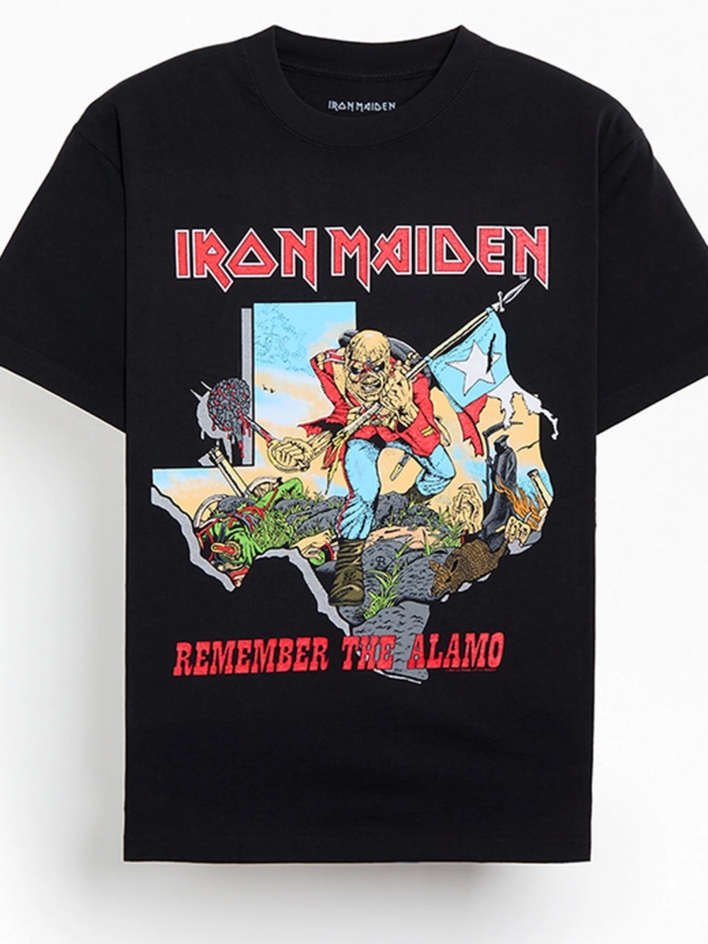 Iron Maiden Remember The Alamo Concert Tee Shirt XXL